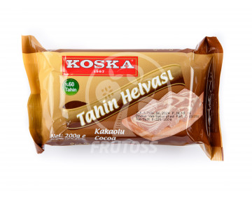 Халва турецкая кунжутная с какао "Koska" 200 гр